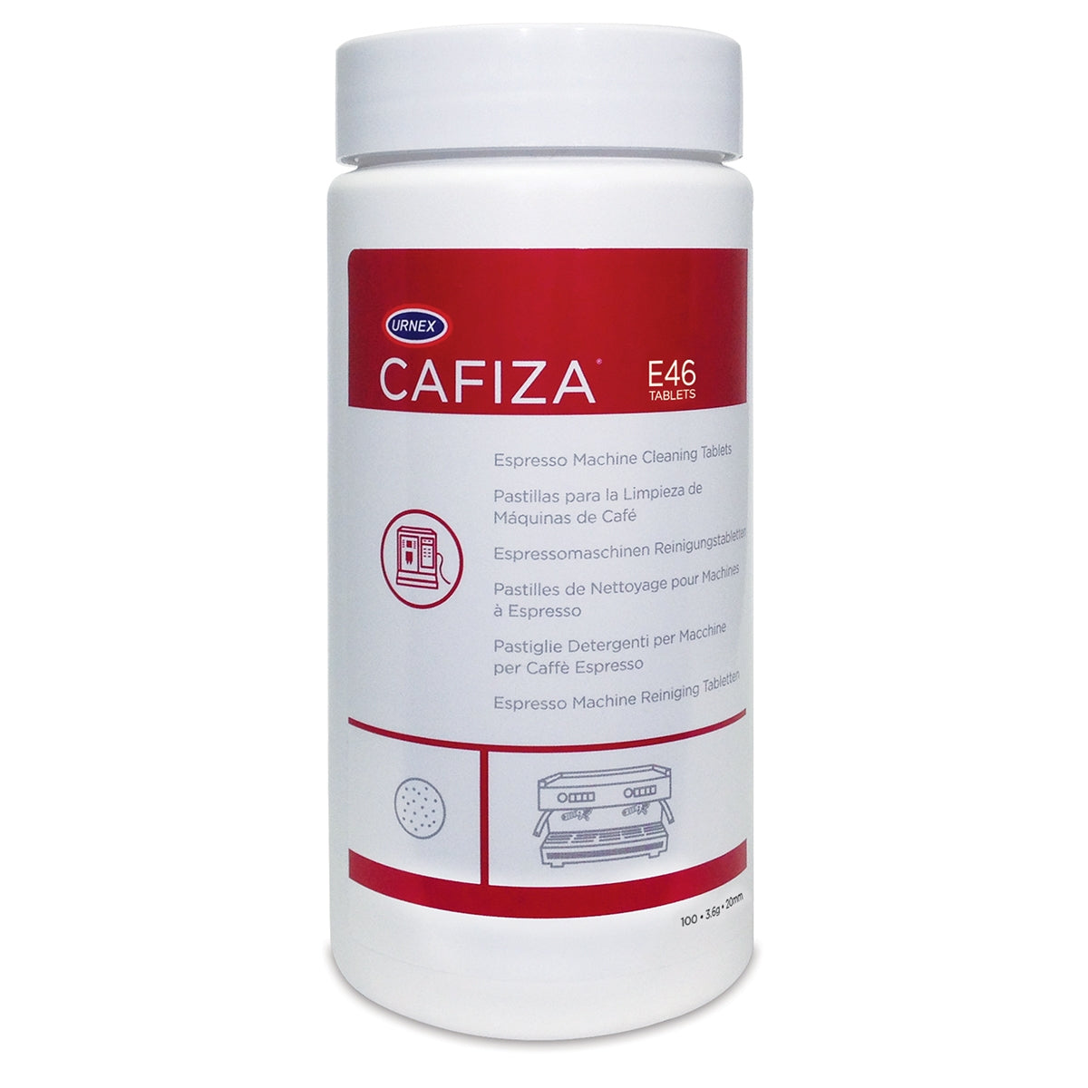 Urnex Cafiza Cleaning Tablets (E46)